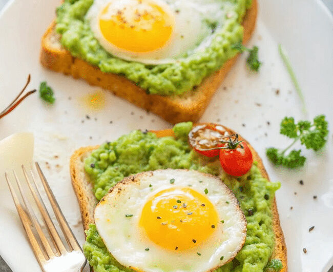 Egg-In-A-Hole Avocado Toast