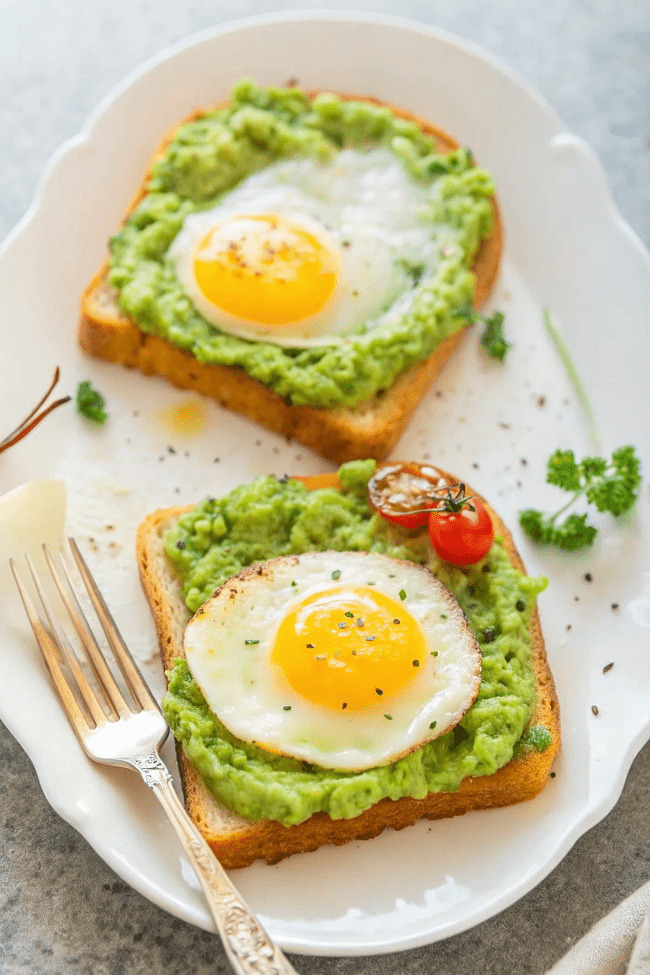 Egg-In-A-Hole Avocado Toast