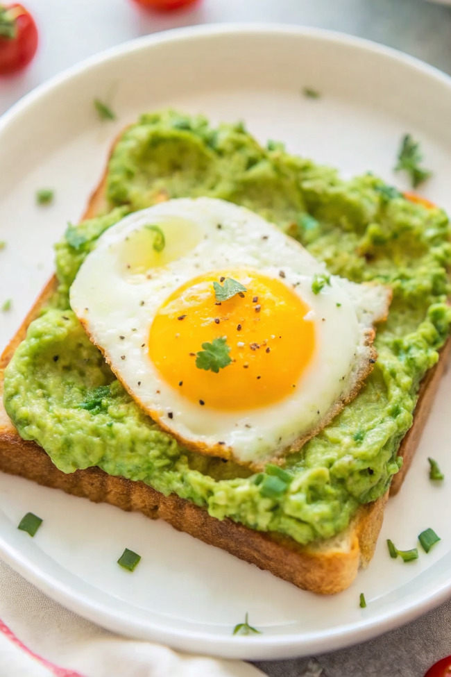 Egg-In-A-Hole Avocado Toast