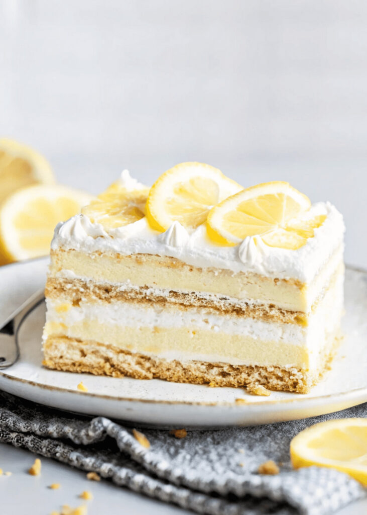 Lemon Icebox Cake