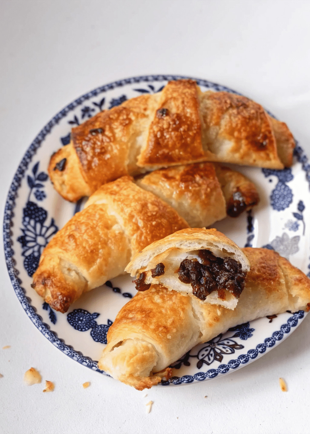 Puff Pastry Chocolate Croissants