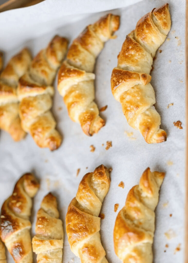 Puff Pastry Chocolate Croissants