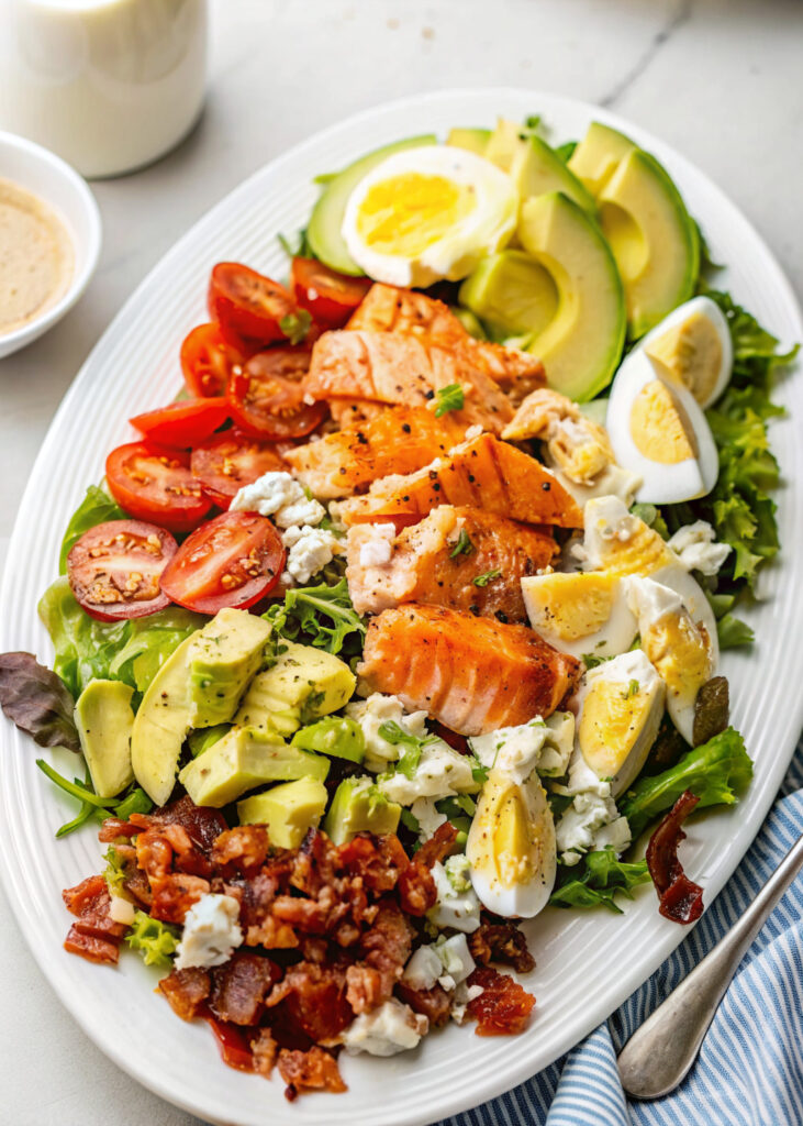 Salmon Cobb Salad