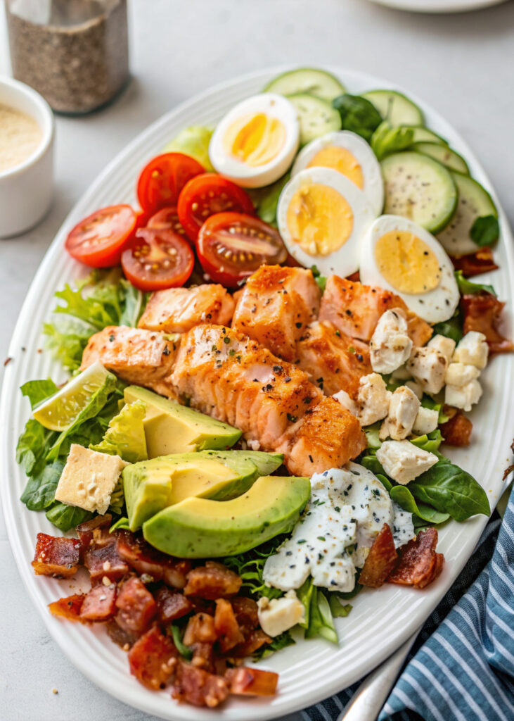 Salmon Cobb Salad