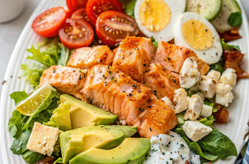 Salmon Cobb Salad