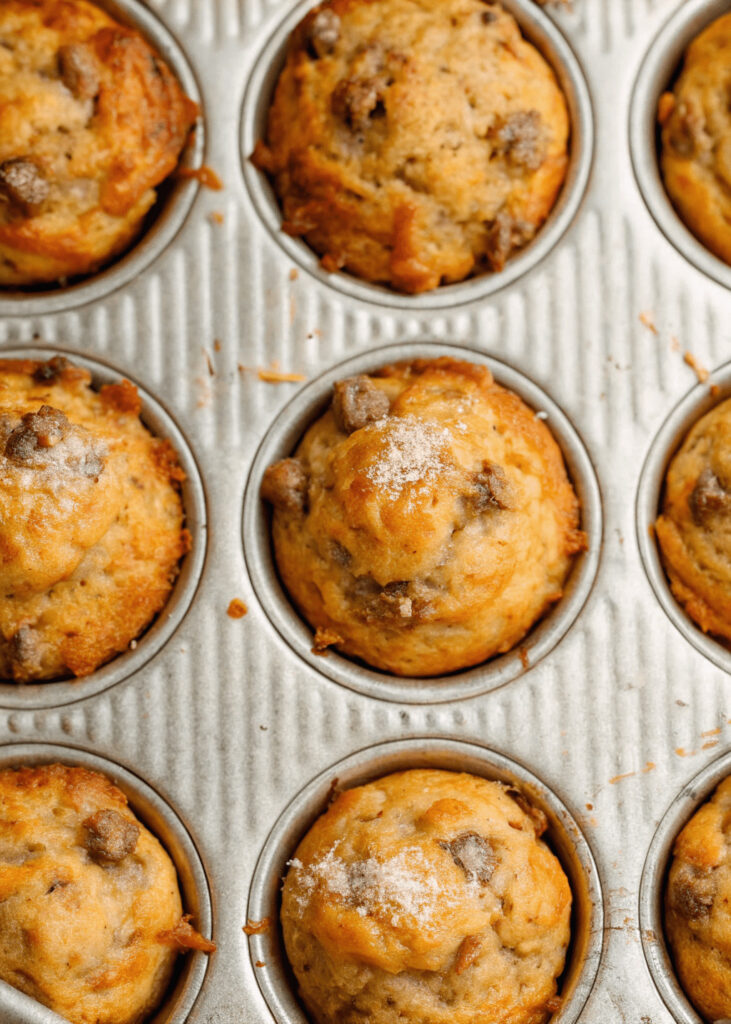 homemade Sausage Pancake Muffins