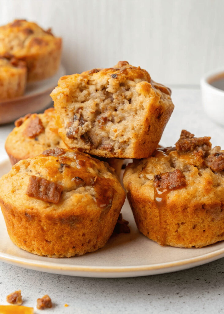 homemade Sausage Pancake Muffins