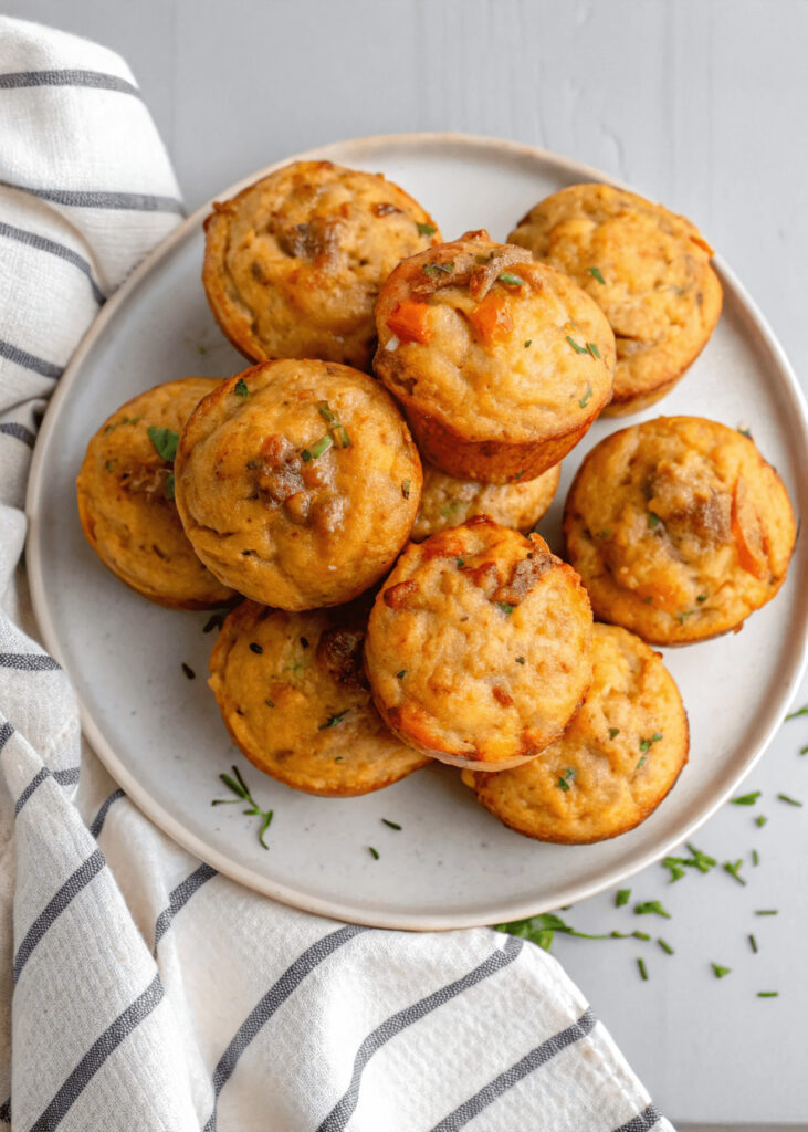 homemade Sausage Pancake Muffins