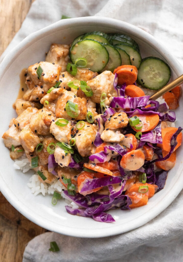 Bang Bang Chicken Bowls