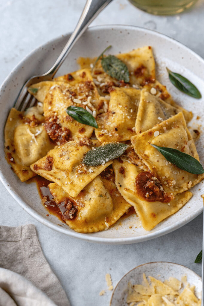 Butternut Squash Ravioli Sauce