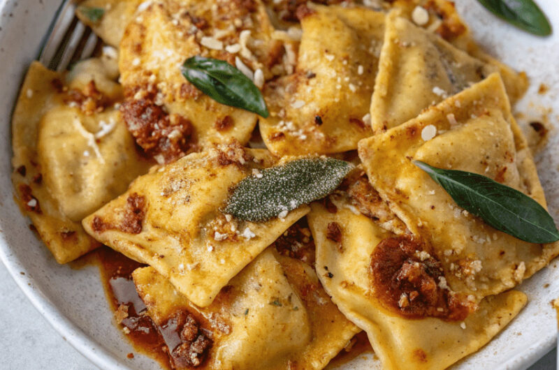 Butternut Squash Ravioli Sauce