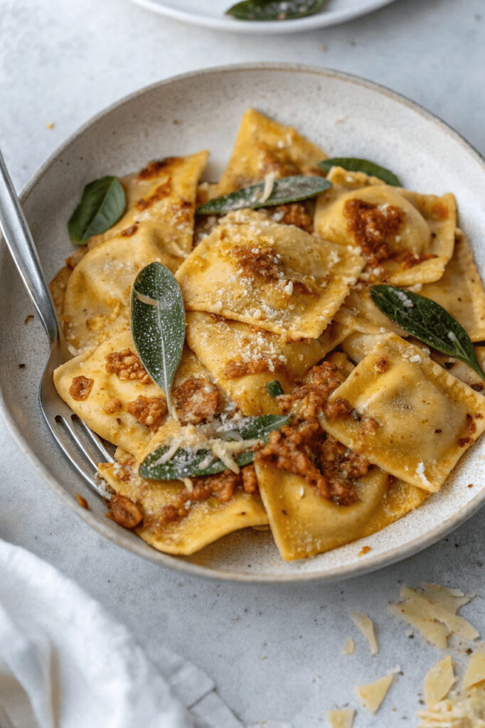 Butternut Squash Ravioli Sauce