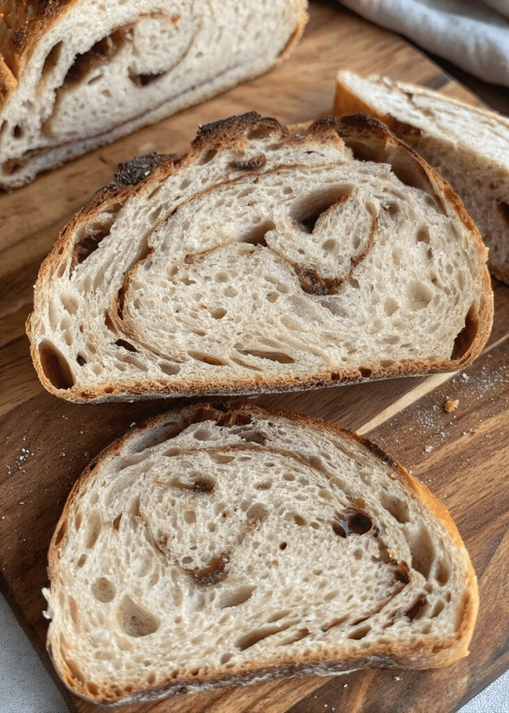 Cinnamon Swirl Sourdough Bread