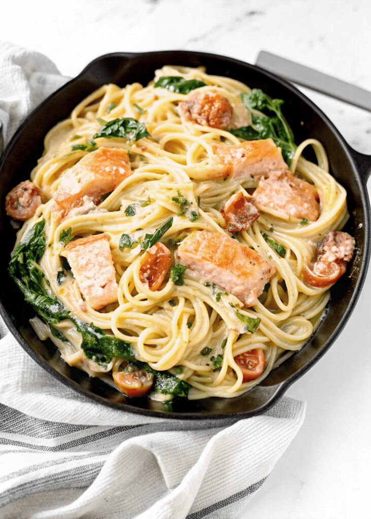 Creamy Salmon Pasta