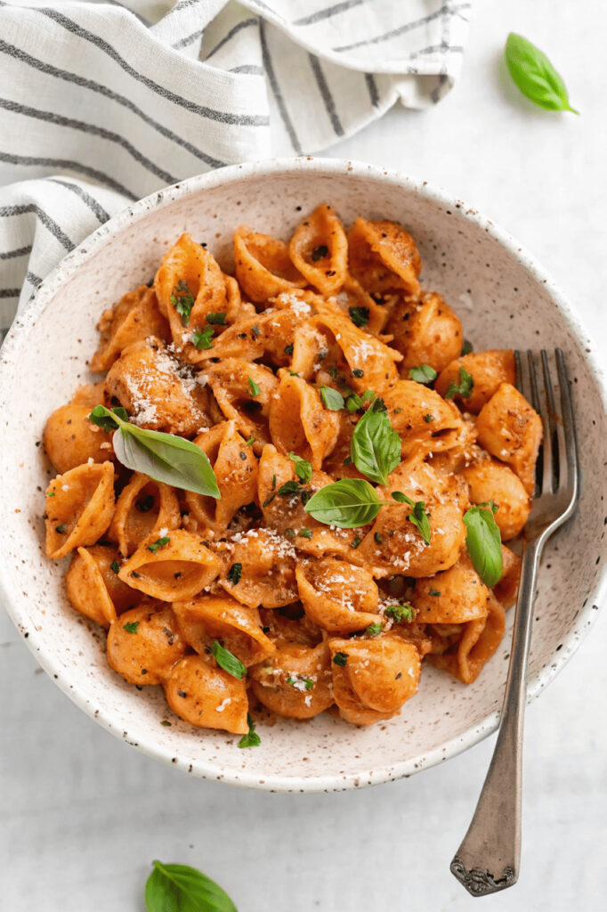 Creamy Tomato Pasta with Cashew Cream
