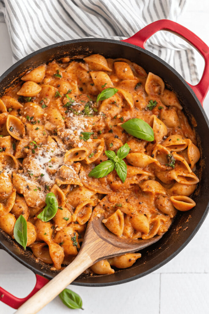 Creamy Tomato Pasta with Cashew Cream