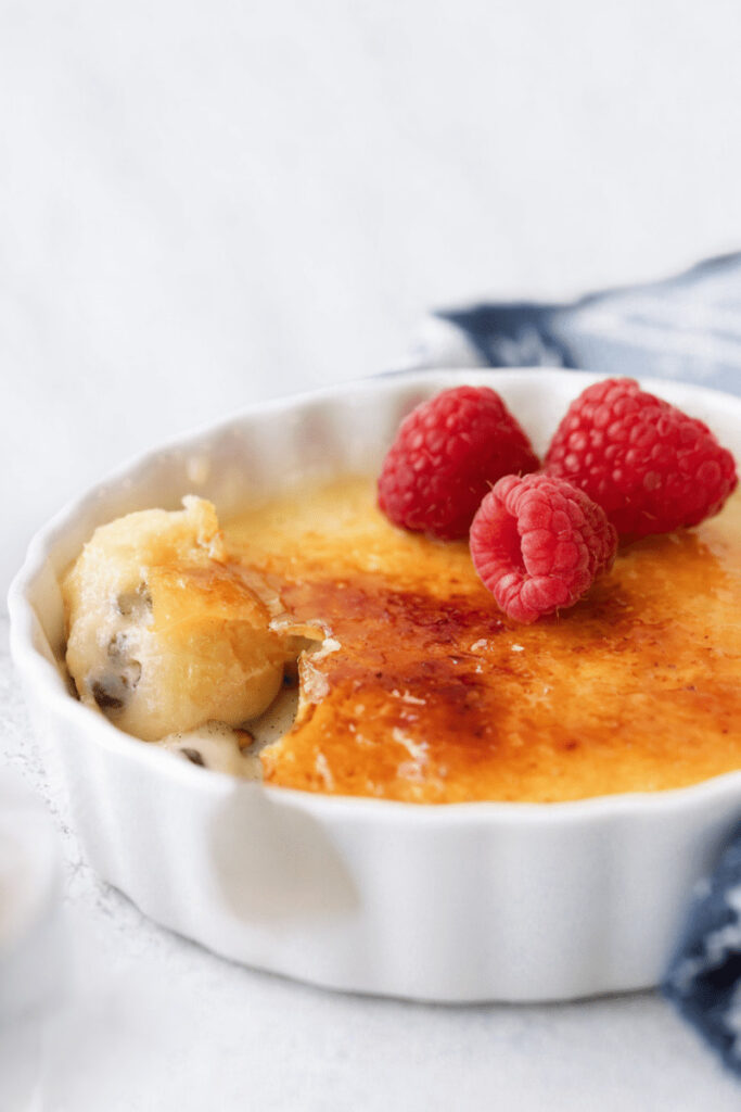 Easy No-Bake Crème Brûlée