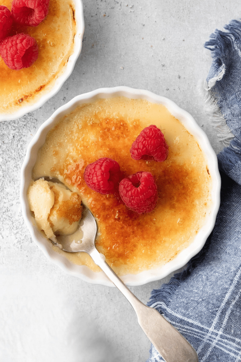 Easy No-Bake Crème Brûlée