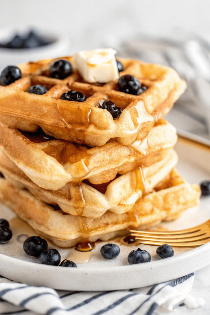 Easy Vegan Waffles
