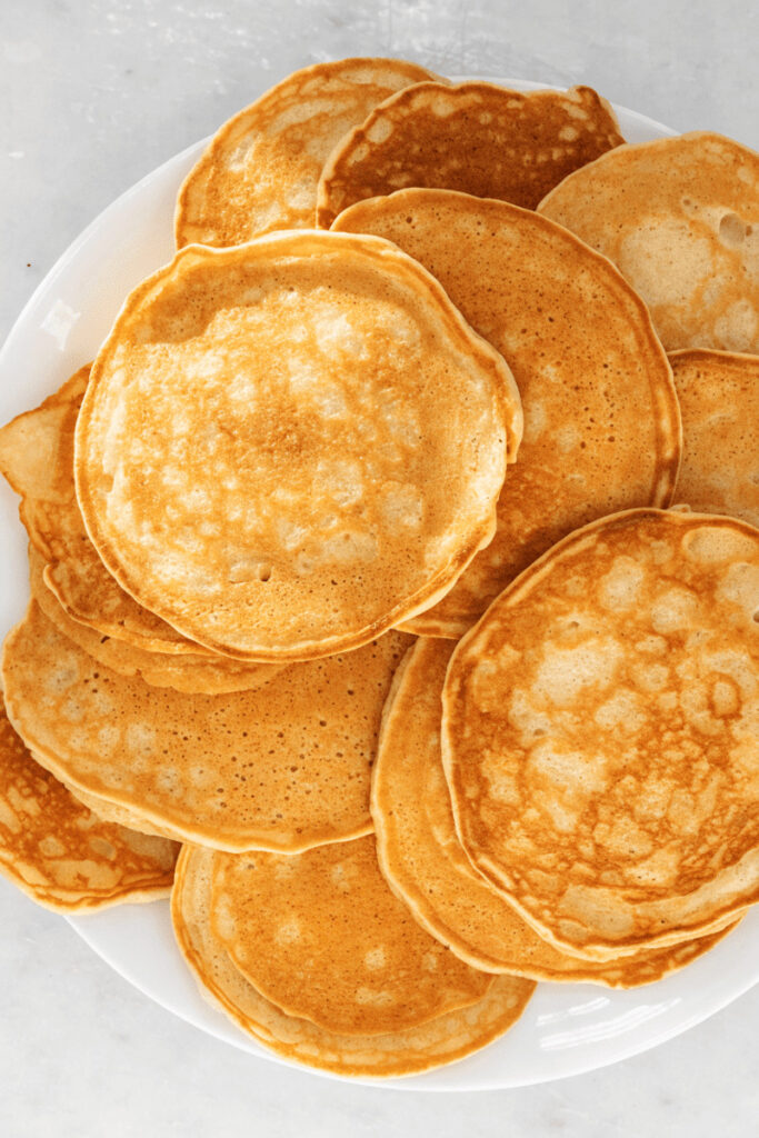 Eggnog Pancakes
