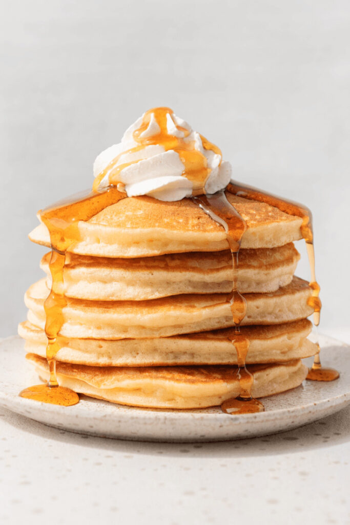 Eggnog Pancakes