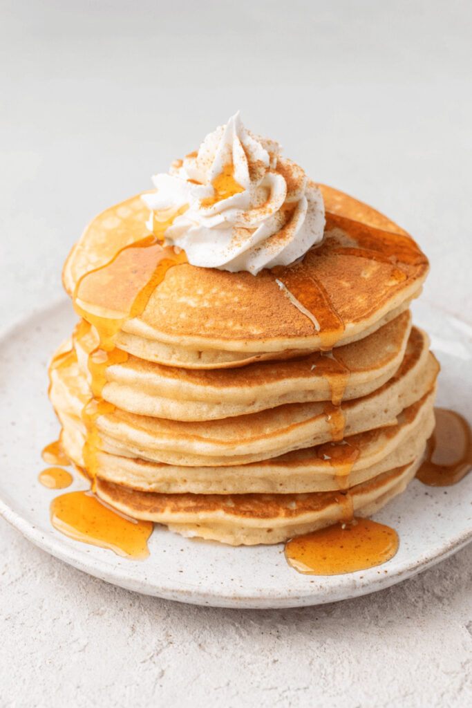 Eggnog Pancakes