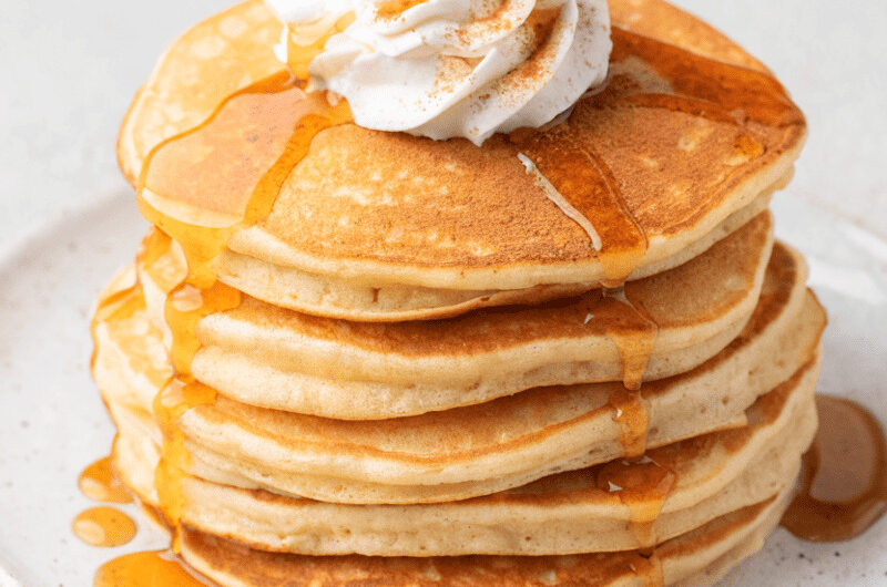 Eggnog Pancakes