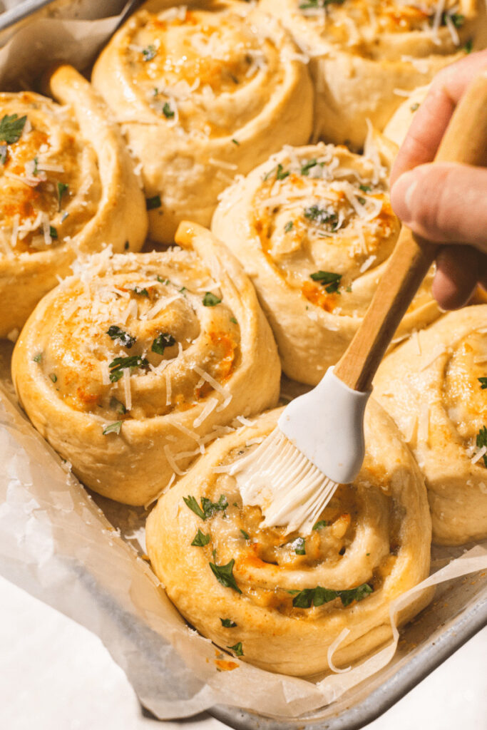 Garlic Butter Parmesan Rolls