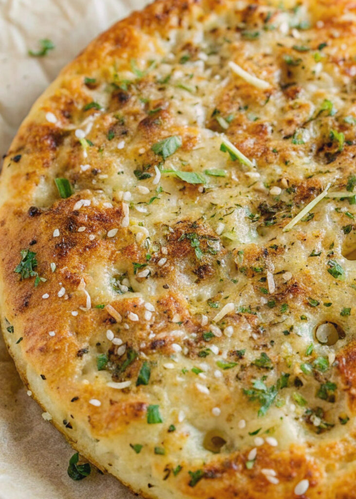Garlic Parmesan Focaccia Bread