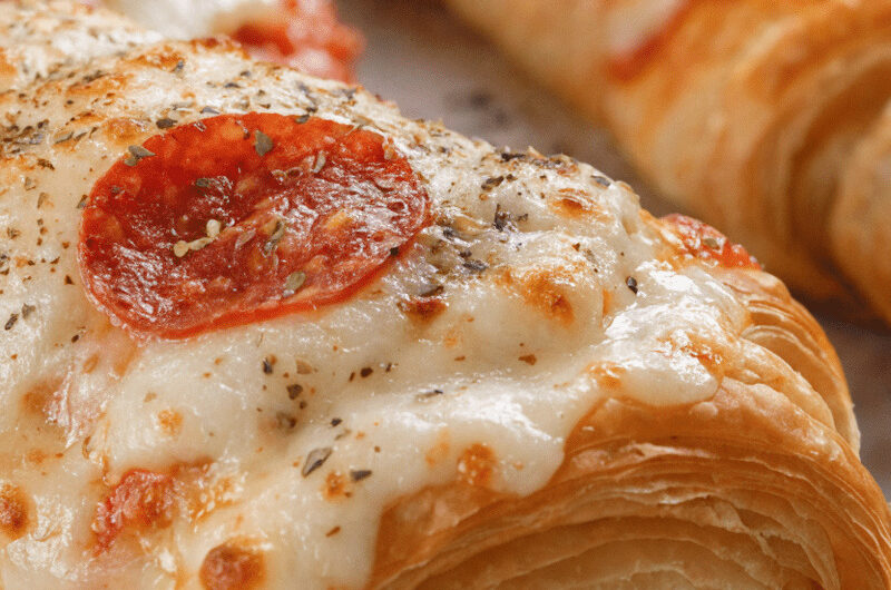 Mozzarella Pepperoni Croissant Rolls