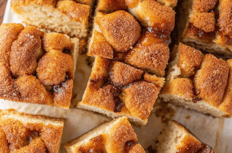 Vegan Moravian Sugar Cake
