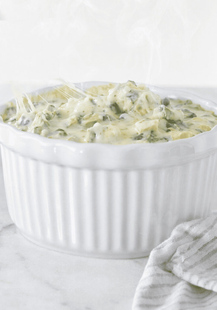 Easy Spinach Artichoke Dip