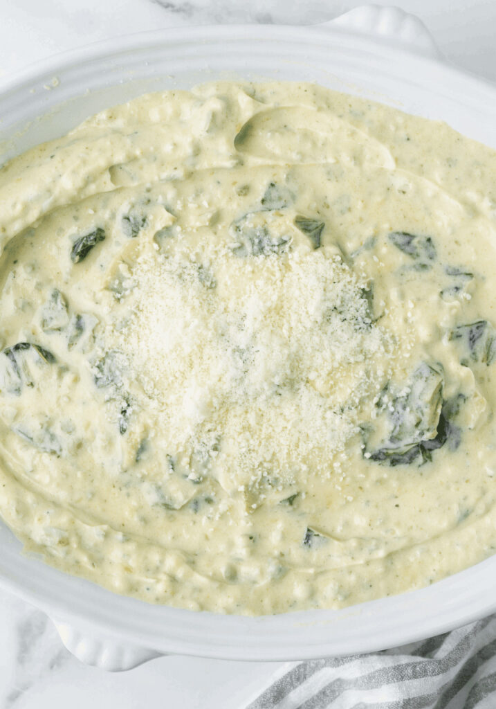 Easy Spinach Artichoke Dip