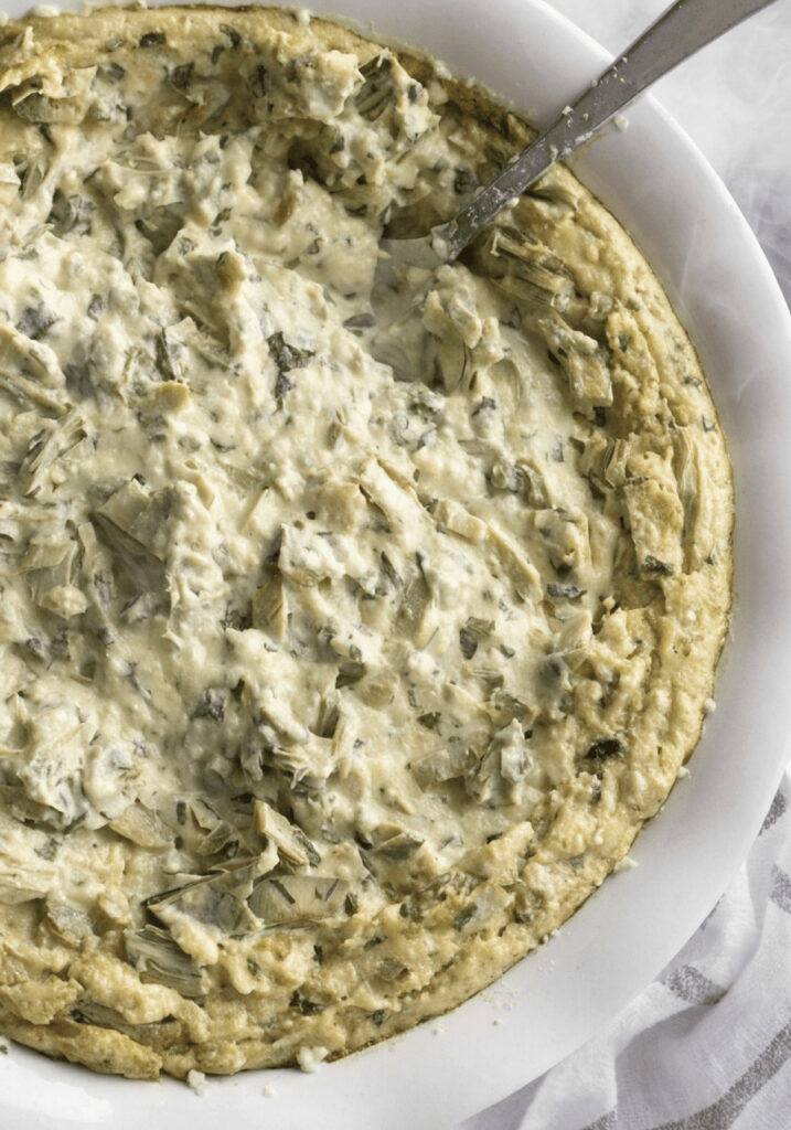Easy Spinach Artichoke Dip