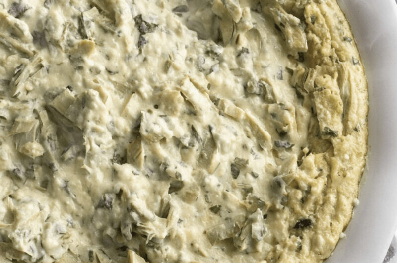 Easy Spinach Artichoke Dip