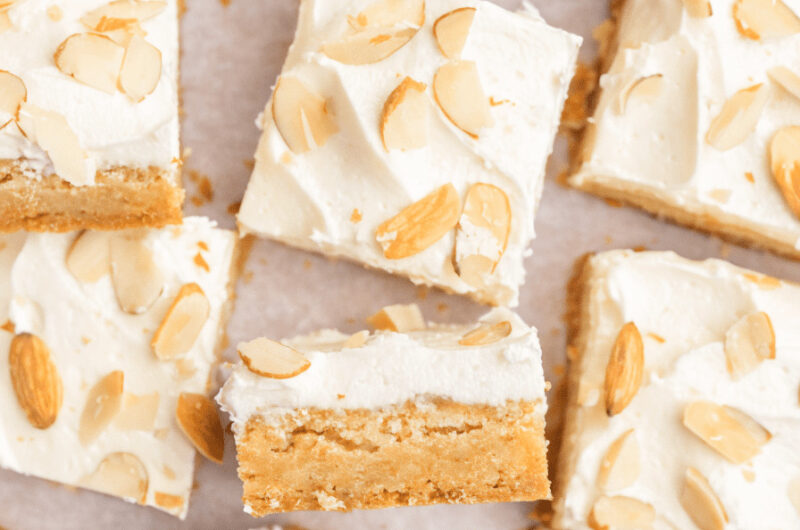 Frosted Lemon Sugar Cookie Bars