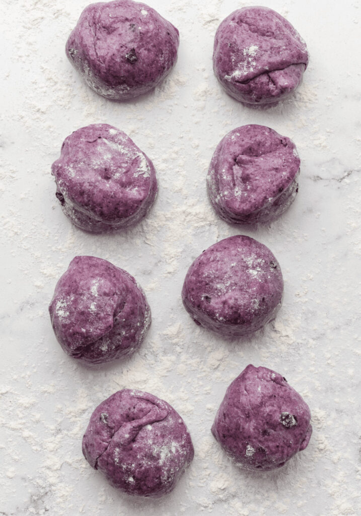 Homemade Chewy Blueberry Bagels