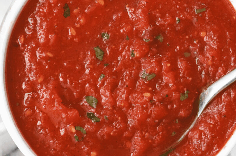 Homemade Pizza Sauce Recipe