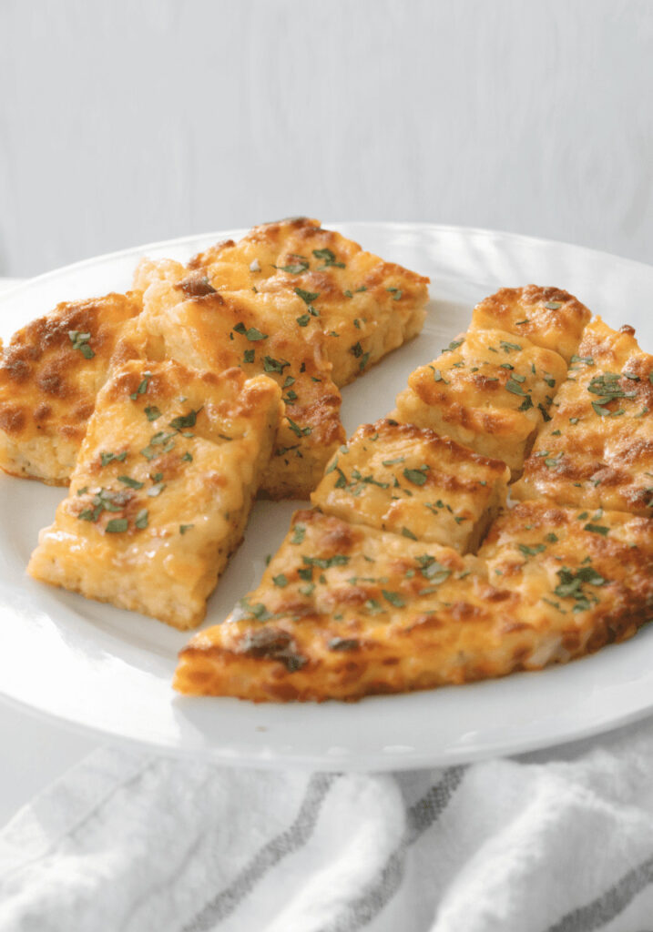 Keto Cheesy Garlic Bread