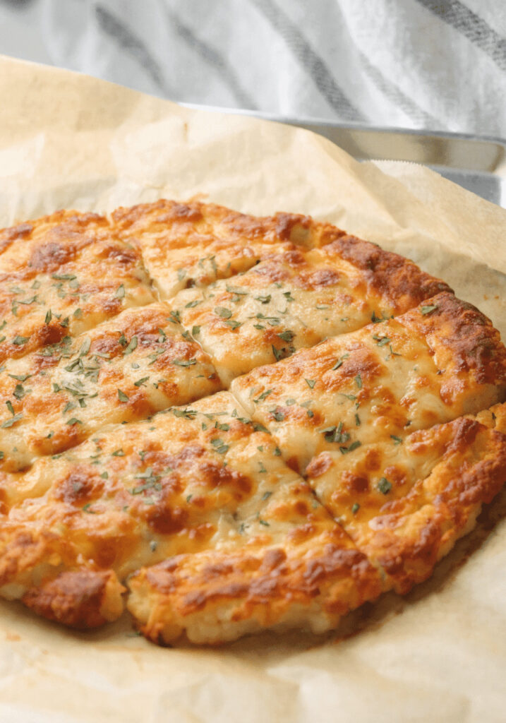 Keto Cheesy Garlic Bread