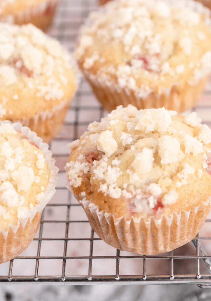 Perfect Rhubarb Muffins