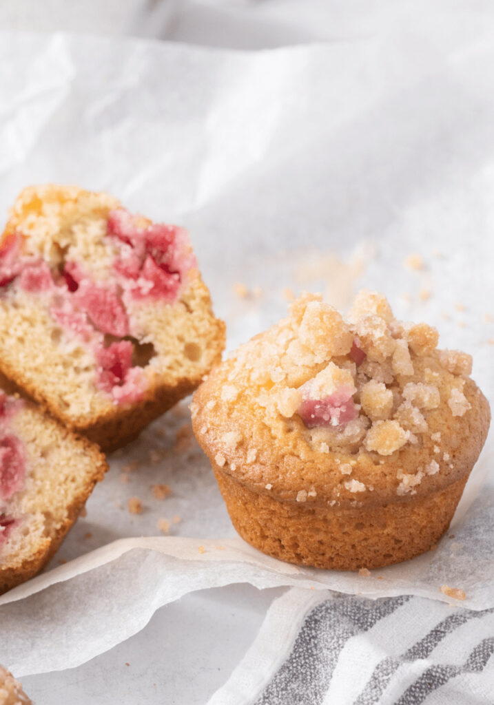 Perfect Rhubarb Muffins
