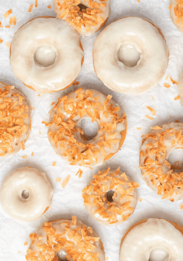 Toasted Coconut Donuts