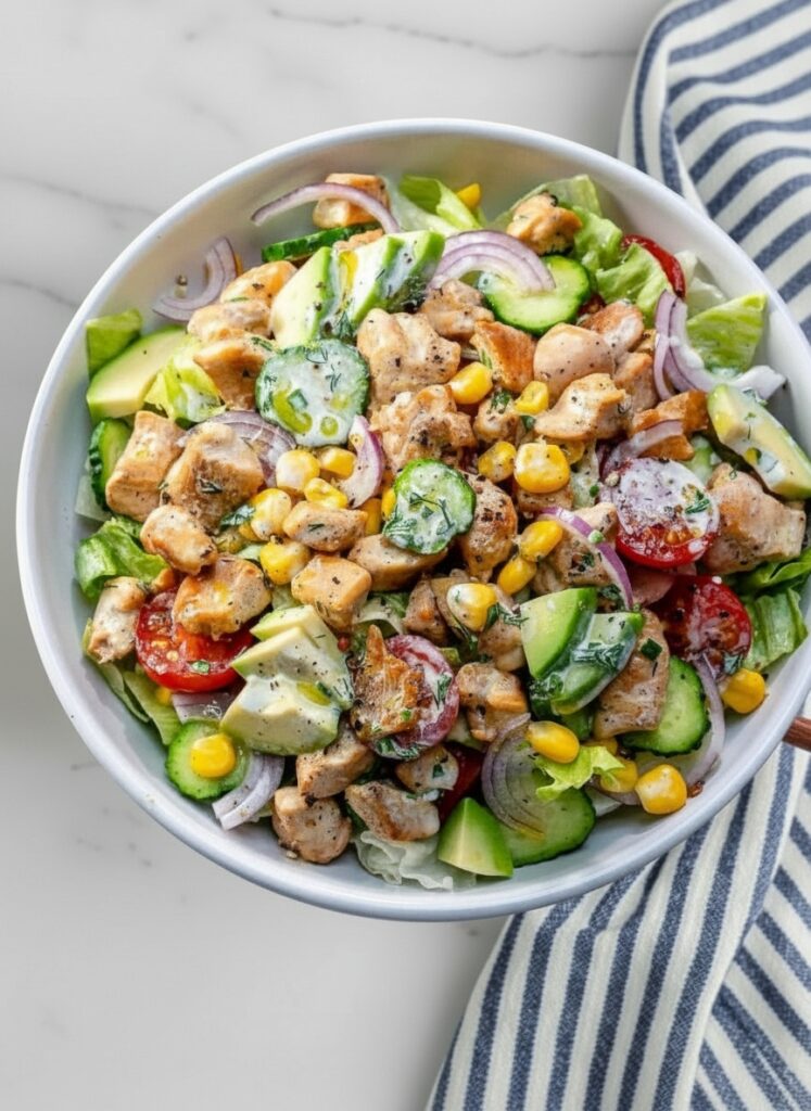 Healthy Ranch Chicken Salad