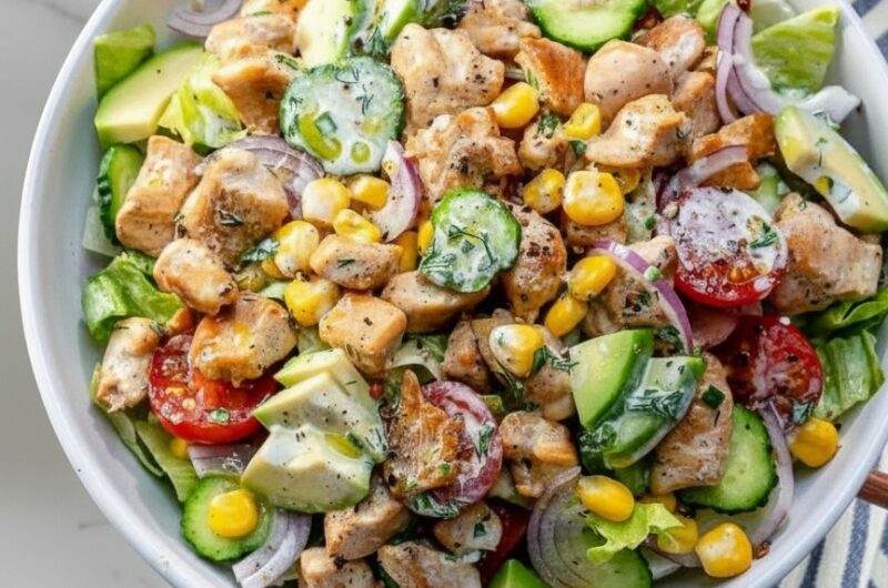 Healthy Ranch Chicken Salad