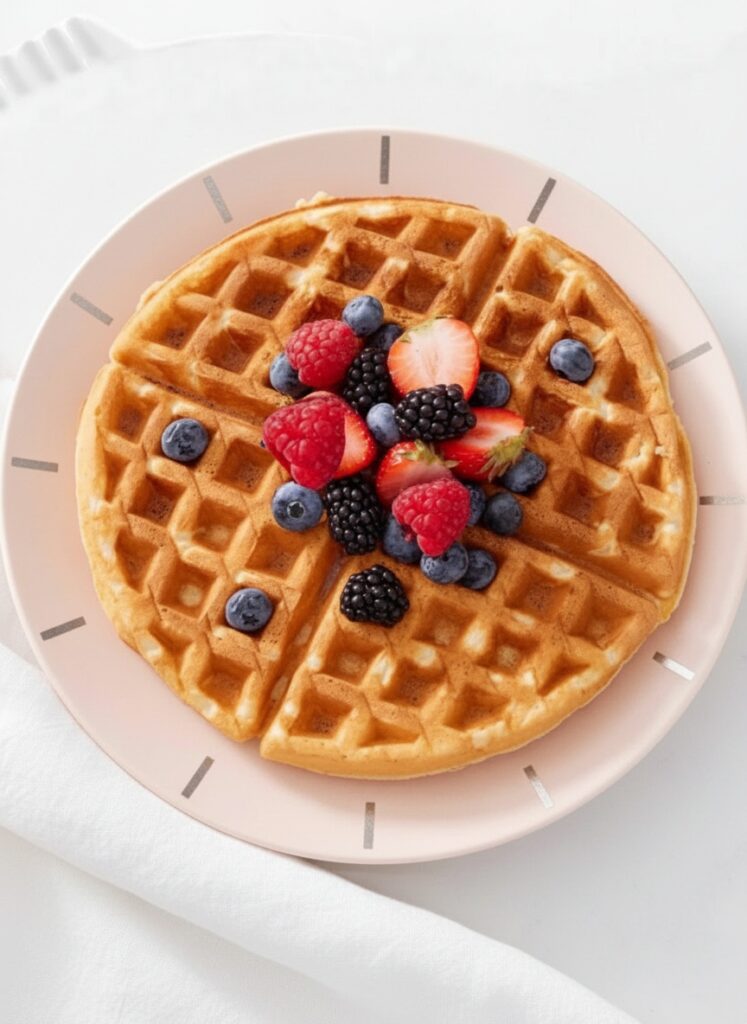 Homemade Belgian Waffle Recipe