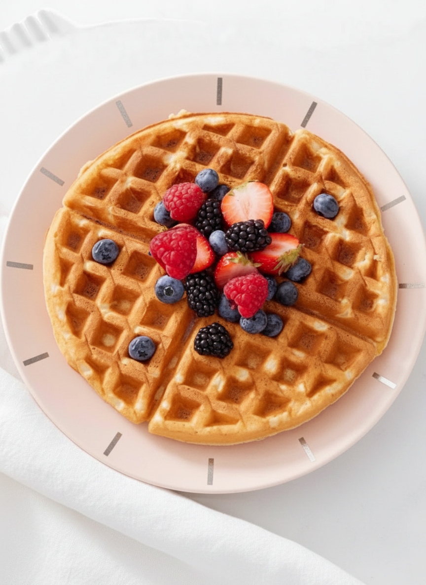 Homemade Belgian Waffle Recipe