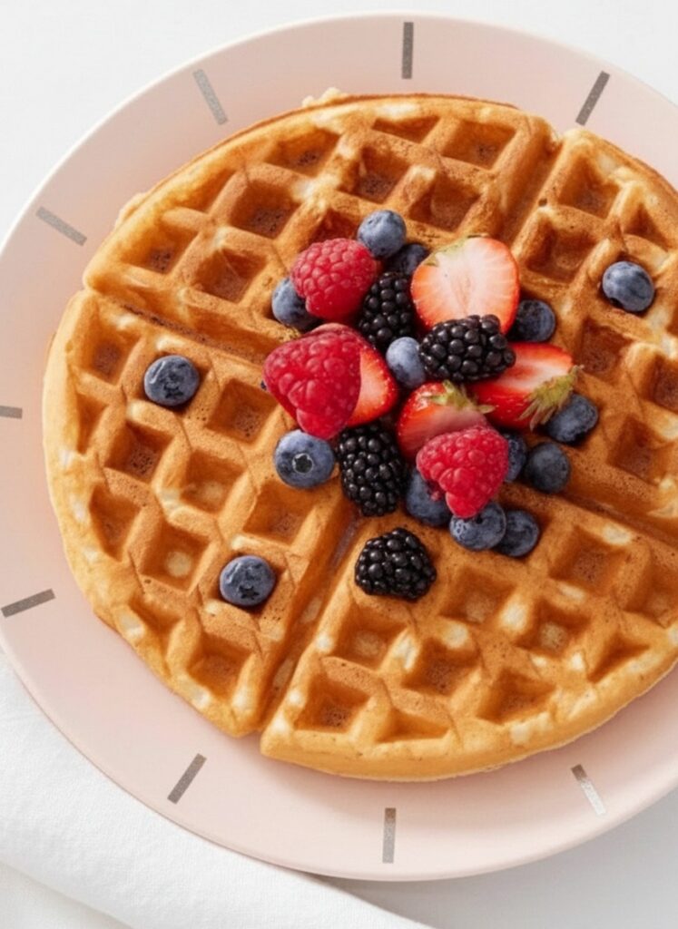 Homemade Belgian Waffle Recipe