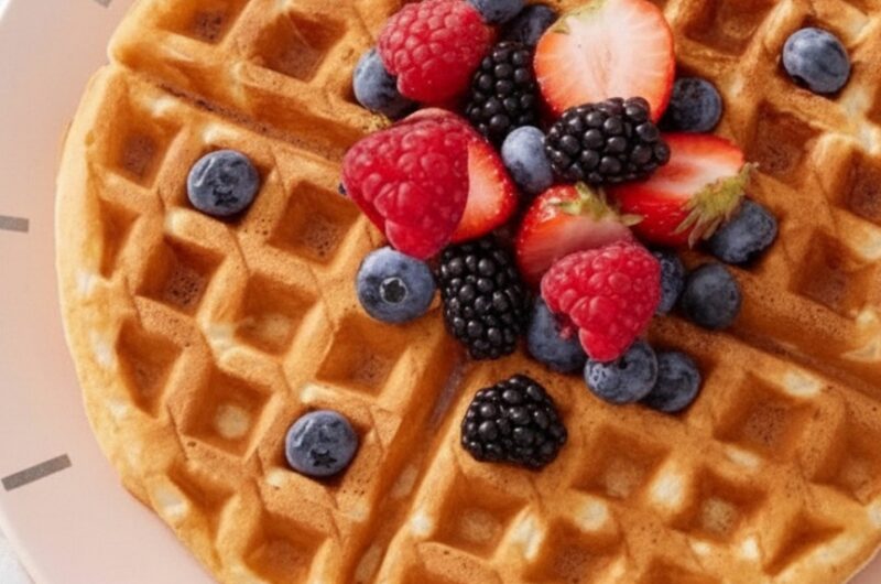 Homemade Belgian Waffle Recipe