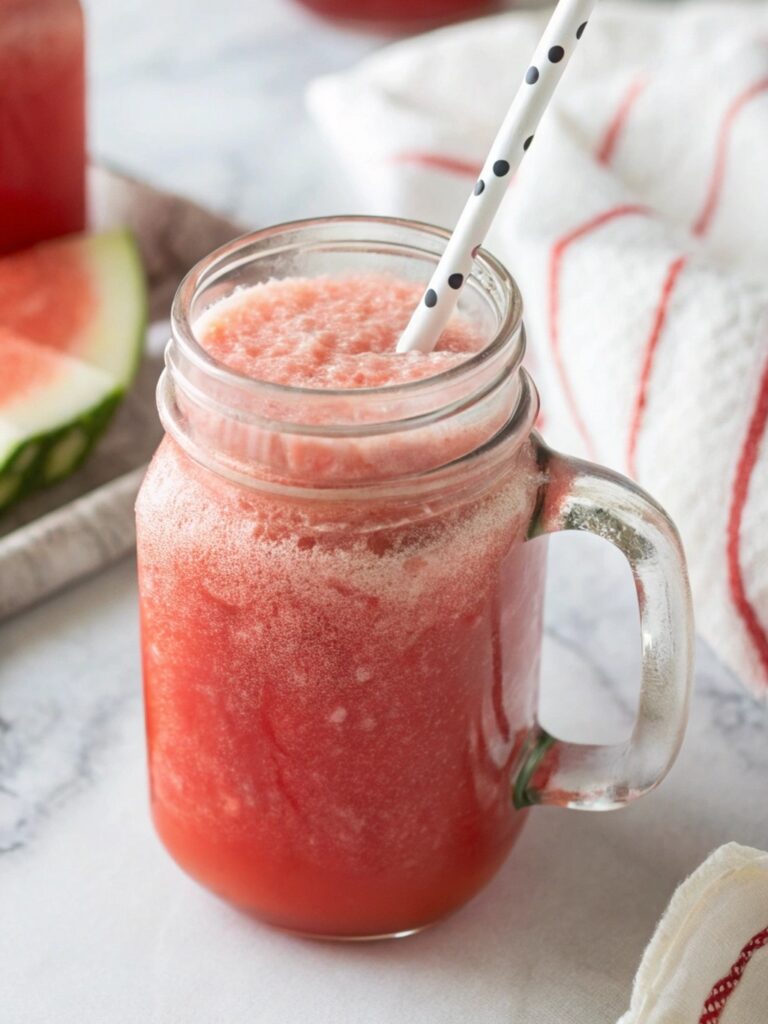 Easy Watermelon Juice Recipe